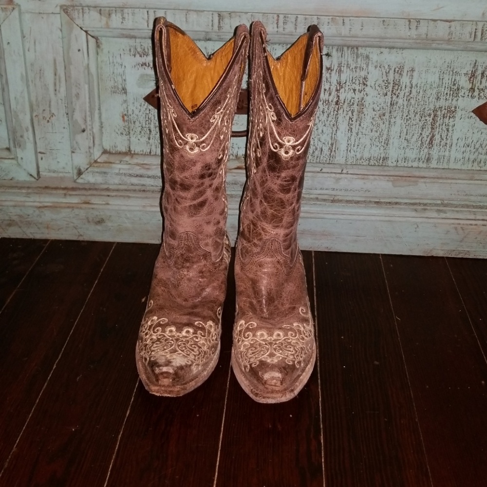 Little girls Corral boots